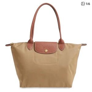 Longchamp Le Pliage tote MEDIUM in TAN